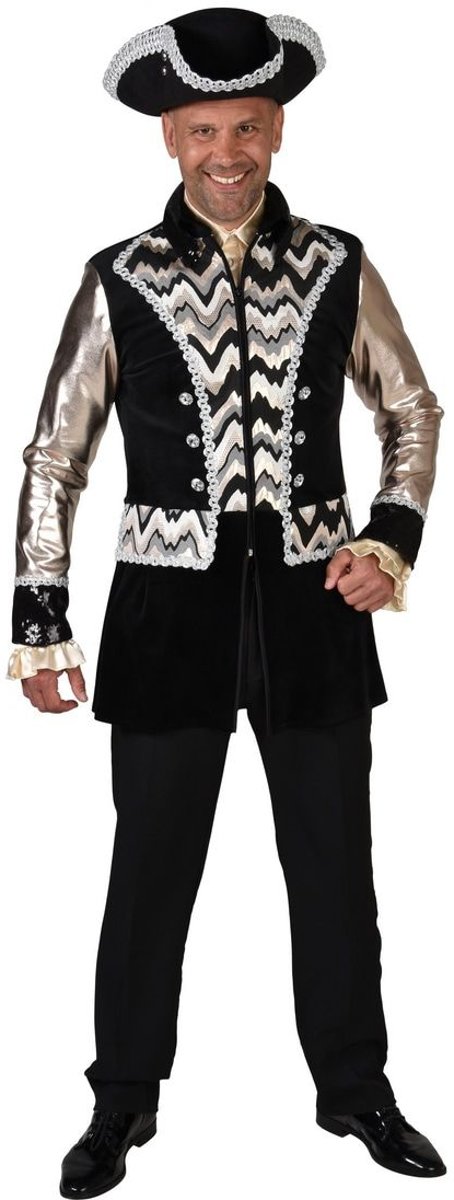 Spaans & Mexicaans Kostuum | Manolo Mexicaanse Mariachi Muzikant Jas | Large | Carnaval kostuum | Verkleedkleding